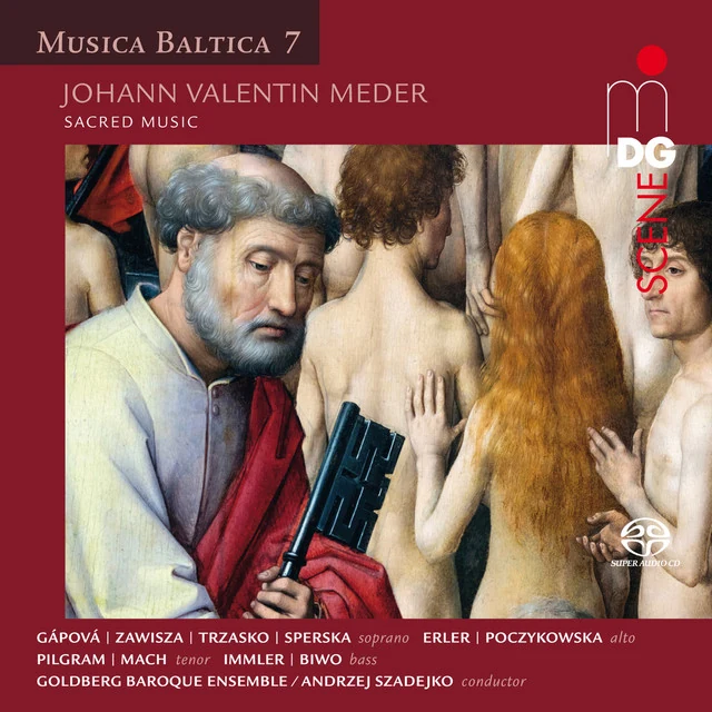 Okładka albumu Meder: Sacred Cantatas